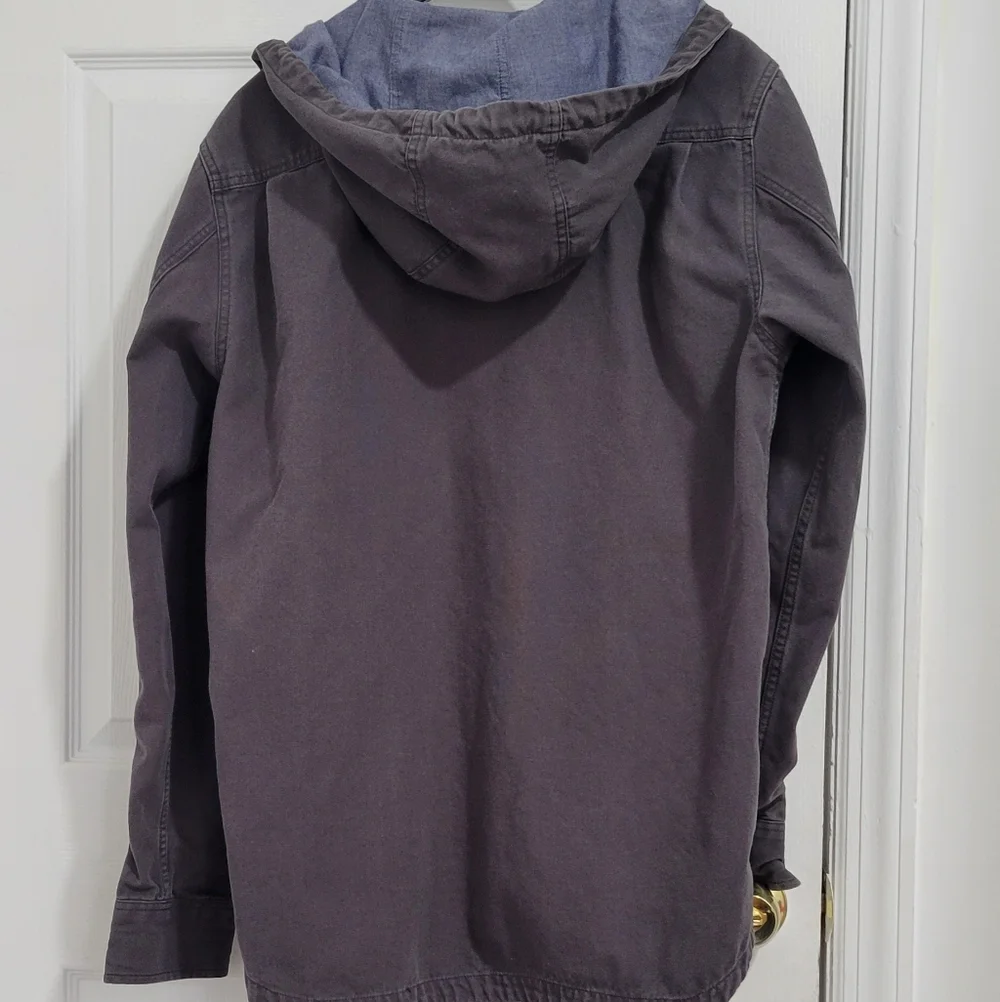 Vans Men's Gray Casual Hooded Jacket